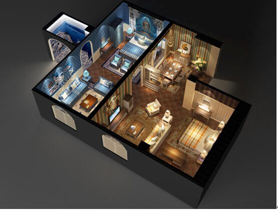 安全體驗館設計展示圖