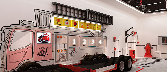 消防科普教育新媒體體驗館