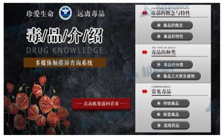 毒品的認知體驗系統